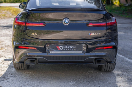 Difuzor zadního nárazníku střední BMW X4 M-Paket G02 carbon look