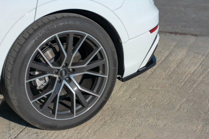 Splittery zadní boční Audi Q8 S-line černý lesklý plast