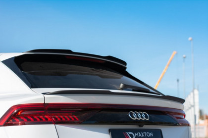 Prodloužení spoileru Maxton V.2 Audi Q8 S-line černý lesklý plast