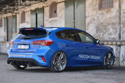 Difuzor zadního nárazníku s výfukem FORD FOCUS MK4 ST-LINE carbon look