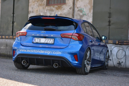 Difuzor zadního nárazníku s výfukem FORD FOCUS MK4 ST-LINE carbon look