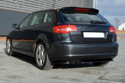 Splittery zadní boční Audi A3 Sportback 8P / 8P Facelift carbon look