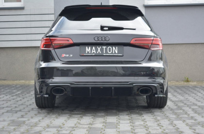 Difuzor zadního nárazníku Audi RS3 8V FL Sportback carbon look