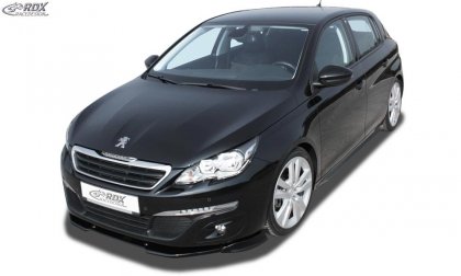 Prahy , lišty prahů RDX Slim PEUGEOT 308 (Typ L) černé lesklé