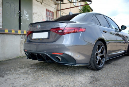 Difuzor zadního nárazníku ALFA ROMEO GIULIA VELOCE carbon look