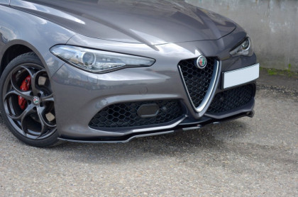 Spojler pod přední nárazník lipa V.1 ALFA ROMEO GIULIA VELOCE carbon look