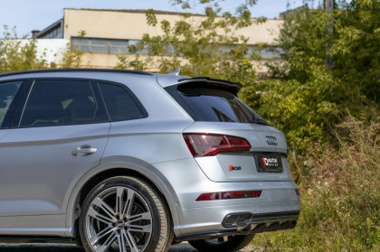 Prodloužení střešního spojleru Audi SQ5/Q5 S-line MkII černý lesklý plast