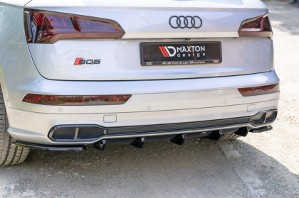 Splittery zadní boční Audi SQ5/Q5 S-line MkII carbon look