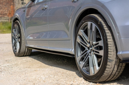 Prahové lišty Audi SQ5/Q5 S-line MkII carbon look
