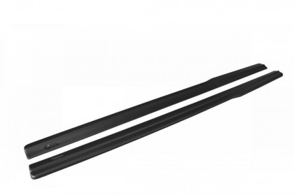 Prahové lišty Audi TT S / TT S-Line 8J  černý lesklý plast