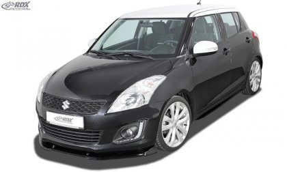 Prahy , lišty prahů RDX Slim SUZUKI Swift FZ/NZ 2010-2017 černé lesklé