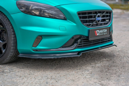 Spojler pod přední nárazník lipa Volvo V40 R-design carbon look