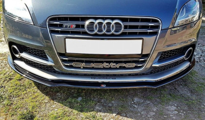 Spojler pod přední nárazník lipa Audi TT S 8J černý lesklý plast