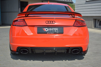 Difuzor zadního nárazníku Audi TT RS 8S černý lesklý plast