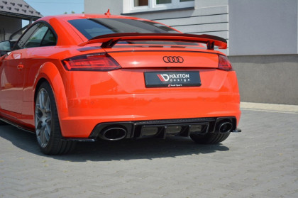 Difuzor zadního nárazníku Audi TT RS 8S černý lesklý plast