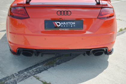 Splittery zadní boční Audi TT RS 8S černý lesklý plast
