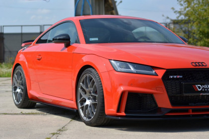 Prahové lišty Audi TT RS 8S černý lesklý plast