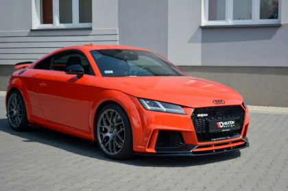 Spojler pod přední nárazník lipa V.2 Audi TT RS 8S černý lesklý plast