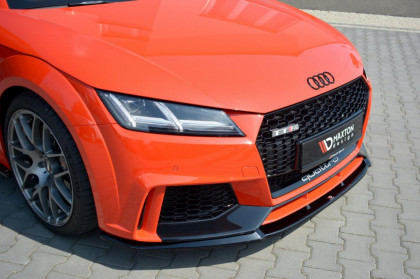 Spojler pod přední nárazník lipa V.2 Audi TT RS 8S černý lesklý plast