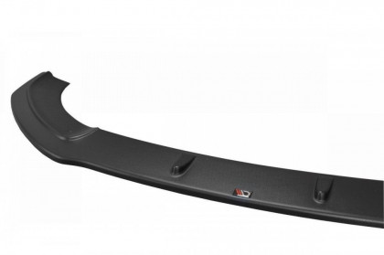 Spojler pod přední nárazník lipa V.2 Audi S7 / A7 S-Line C7 černý lesklý plast