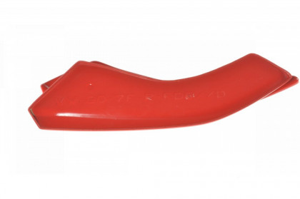 Spojler pod nárazník lipa VW Golf 7 R Facelift V.8 17- černý lesklý plast