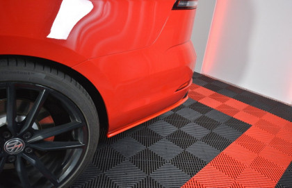 Splittery zadní boční V.2 VW GOLF 7 R VARIANT FACELIFT 2017- carbon look