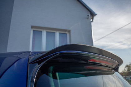 Střešní spoiler V.3 VW Golf 7 R facelift černý lesklý plast
