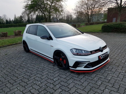 Prahové lišty VW GOLF Mk7 GTI CLUBSPORT 2016- 2017 carbon look