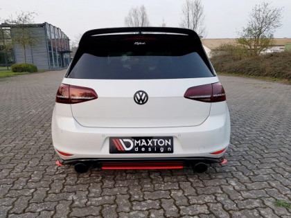 Splittery zadní boční VW GOLF Mk7 GTI CLUBSPORT 2016- 2017 černý lesklý plast