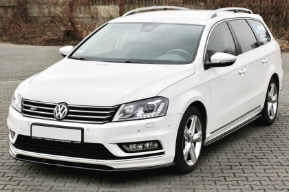 Spojler pod nárazník lipa Vw Passat B7 R-Line 2010- 2014 černý lesklý plast