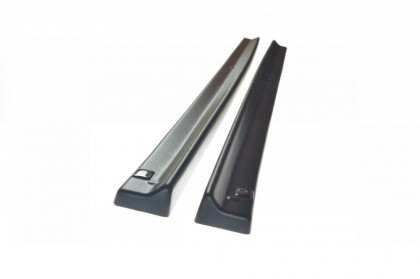 Prahové lišty VW POLO MK6 GTI 2017- černý lesklý plast