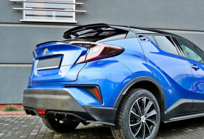 Prodloužení střešního spojleru TOYOTA C-HR 2016- černý lesklý plast