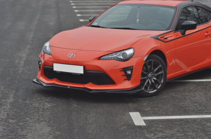 Spojler pod nárazník lipa V.2 TOYOTA GT86 FACELIFT 2017- černý lesklý plast