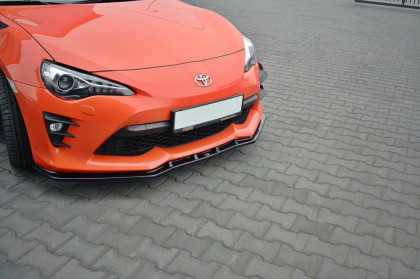 Spojler pod nárazník lipa V.3 TOYOTA GT86 FACELIFT 2017- černý lesklý plast