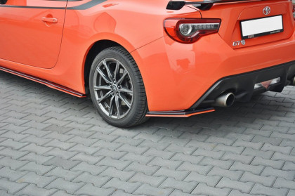 Splittery zadní boční V.2 TOYOTA GT86 FACELIFT 2017- carbon look