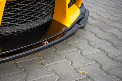 Spojler pod nárazník lipa V.2 Toyota Supra Mk5 2019- černý lesklý plast