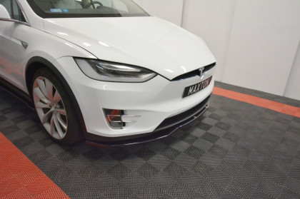 Spojler pod přední nárazník lipa Tesla Model X 2015- carbon look