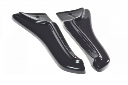 Splittery zadní boční TESLA MODEL X 2015- carbon look