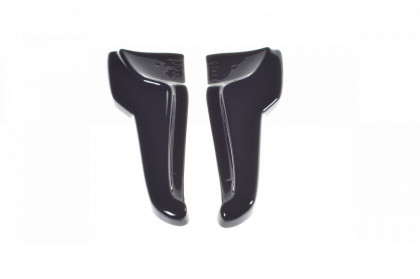 Splittery zadní boční V.2 TESLA MODEL X 2015- černý lesklý plast