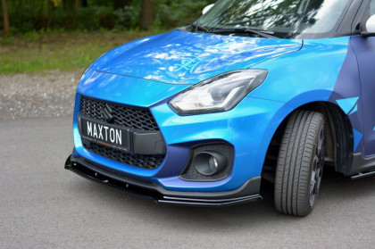 Spojler pod přední nárazník lipa V.1 SUZUKI SWIFT 6 SPORT 2018- černý lesklý plast