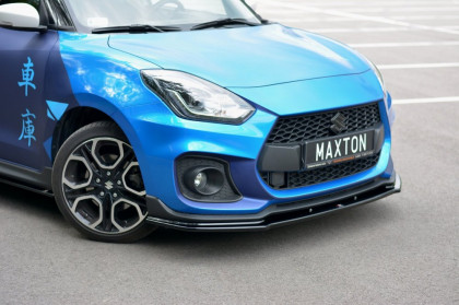 Spojler pod přední nárazník lipa V.1 SUZUKI SWIFT 6 SPORT 2018- carbon look