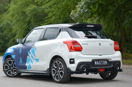 Prodloužení střešního spojleru SUZUKI SWIFT 6 SPORT 2018- černý lesklý plast