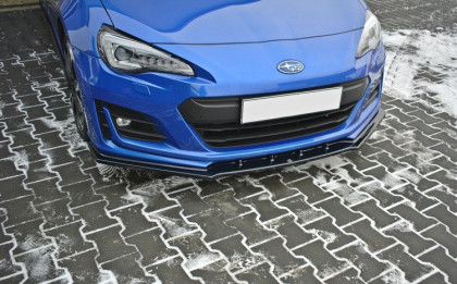 Spojler pod přední nárazník lipa V.1 SUBARU BRZ FACELIFT 2017- černý lesklý plast