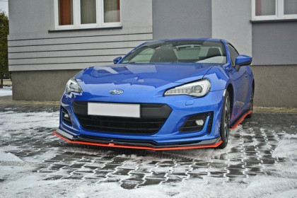 Spojler pod přední nárazník lipa V.5 SUBARU BRZ FACELIFT 2017- černý lesklý plast