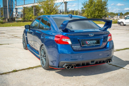 Splittery zadní boční SUBARU WRX STI 2014- černý lesklý plast