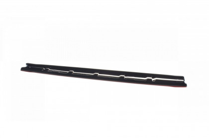 Prahové lišty SUBARU WRX STI 2014-  černý lesklý plast