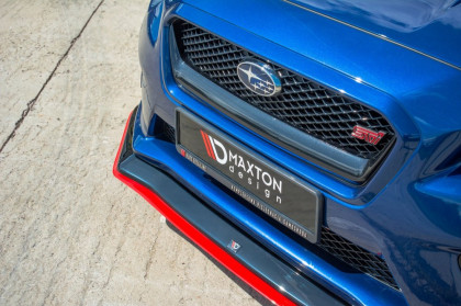 Spojler pod přední nárazník lipa SUBARU WRX STI 2014- carbon look