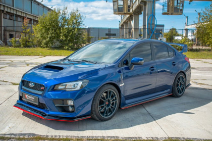 Spojler pod přední nárazník lipa SUBARU WRX STI 2014- carbon look