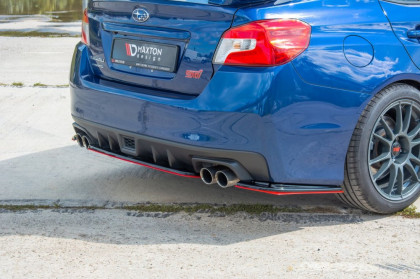 Difuzor zadního nárazníku SUBARU WRX STI 2014-  carbon look