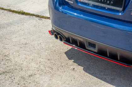 Difuzor zadního nárazníku SUBARU WRX STI 2014-  carbon look